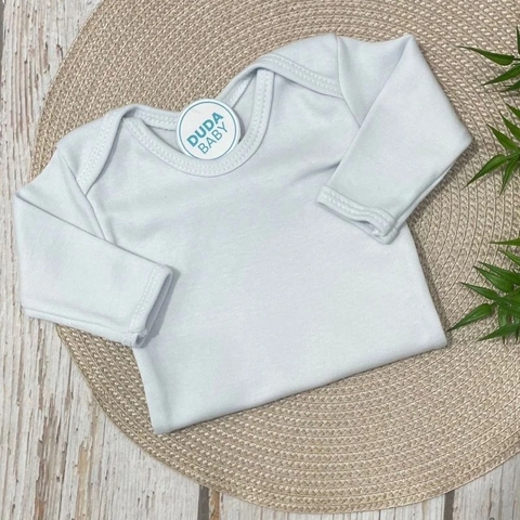 BODY BRANCO MANGA LONGA G