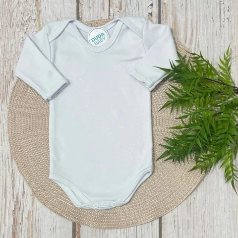 BODY BRANCO MANGA LONGA M