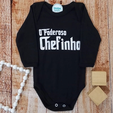 Body Manga Longa Preto G