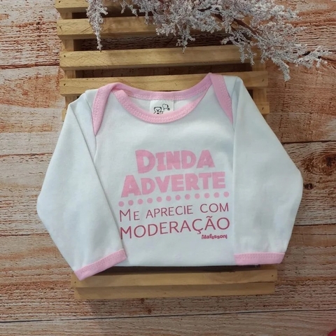 Body Manga Longa Dinda G