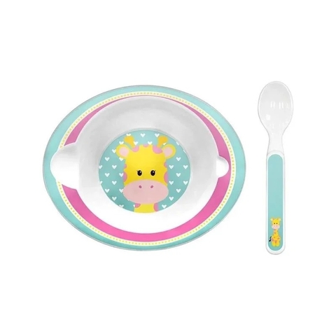 Prato Bowl Com Colher - comprar online