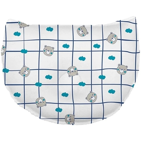 TRAVESSEIRO ANATÔMICO ESTAMPADO DE MALHA