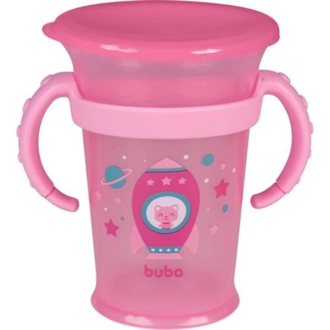 COPO TREINAMENTO 360° FOGUETE ROSA