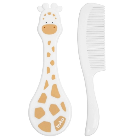 KIT ESCOVA E PENTE GIRAFINHA - comprar online