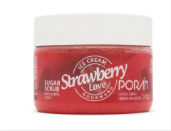 ESFOLIANTE CORPORAL STRAWBERRY DREAM PORÁN – PELE RADIANTE COM TOQUE DE DOÇURA 