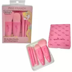 MINI KIT DE PINCEIS COM NECESSAIRE - LOLA BUNNY - comprar online