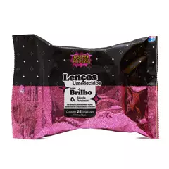 LENÇO DEMAQUILANTE COM GLITTER
