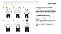 Cabestrillo inmovilizador de hombro tipo velpeau BODY CARE BC1061 - tienda online