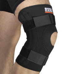 Rodillera Ballenada con Velcro Línea Negra - Body Care BC1104E