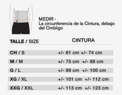 Faja elástica ballenada BODY CARE BC1352 - M.C Electromedicina S.R.L