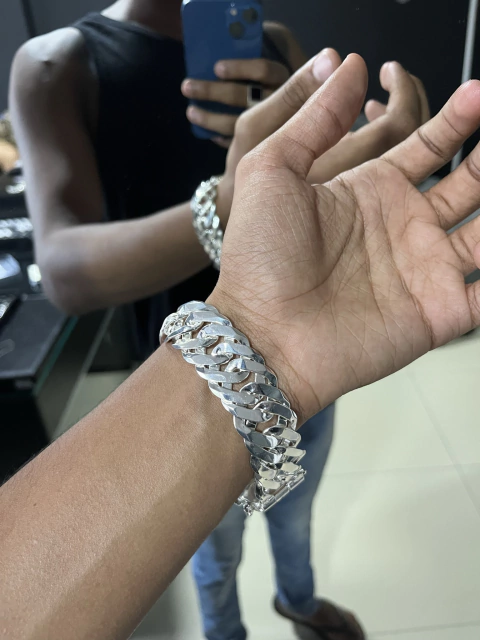 Pulseira dupla grumet 23mm - Trava caixão