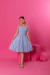 Vestido Valentina Azul Bebê na internet