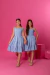 Vestido Valentina Azul Bebê - loja online