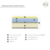 Colchón y Sommier Belmo Density 2 - Queen Size - Pillow Top