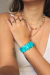 Pulseira Resina 3 Pontas - Aquacor