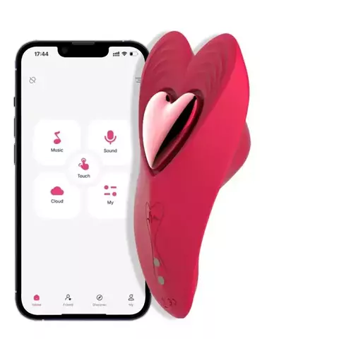 LOVE CALCINHA VIBRATÓRIA RECARREGÁVEL CONTROLE A DISTANCIA COM APLICATIVO 9 MODOS