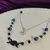 Conjunto Triluna colar duplo + pulseira - comprar online