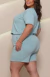 Conjunto Lila Plus Size Moletinho na internet