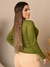 Blusinha Canelada Manga Longa - Barraca do Willinha | Atacado Online de Moda no Brás - Preço Baixo e Qualidade