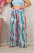 Pantalona Silk Flow Curve Geométrica - comprar online