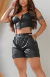 Shorts Couro Hanna - comprar online