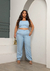 Calça Alfaiataria Curve Eduarda - Barraca do Willinha | Atacado Online de Moda no Brás - Preço Baixo e Qualidade