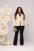 Blazer Alfaiataria Curve Pérola - Barraca do Willinha | Atacado Online de Moda no Brás - Preço Baixo e Qualidade