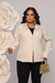 Blazer Alfaiataria Curve Pérola - loja online
