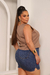 Colete Alfaiataria Curve Erika - Barraca do Willinha | Atacado Online de Moda no Brás - Preço Baixo e Qualidade