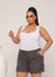 Shorts Alfaiataria Curve Verônica - Barraca do Willinha | Atacado Online de Moda no Brás - Preço Baixo e Qualidade