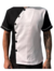 Dolmã Masculino Preto e Branco Gabardine