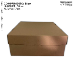 Caixa Faca Bolo 38x38x17 | PRONTA ENTREGA