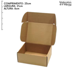 Caixa Faca Camarão - 23x21x8cm | PRONTA ENTREGA