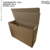 Caixa Faca Helpetc Grande - 32x12x25cm | SOB ENCOMENDA