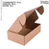 Caixa Faca Lenita - 47x28x9cm