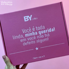 Caixa Nina Rosa - 27x22x6cm | SOB ENCOMENDA