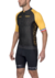 CAMISA WOOM SUPREME PARIS MASCULINA PRETO COM AMARELO GG