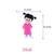 Aplique Emborrachado Boo (Monstros S.A) - 5 unidades - comprar online