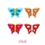 Botão Infantil Borboleta AA - 12 unidades - comprar online