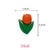 Imagem do Botão Infantil Tulipa - 12 unidades