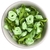 Imagem do Mini Flor Rococó c/ Folha Verde - Pct 20 un