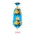 Fita Cetim Vertical Bibelô - Minions Fundo Azul - comprar online
