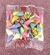 Conta Plástica Decorada - 50g - Triangulo Colorido Leitoso