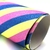 Lonita - 1 Unidade - Colorida Listra Brilho Transversal Azul/Amarelo/Rosa