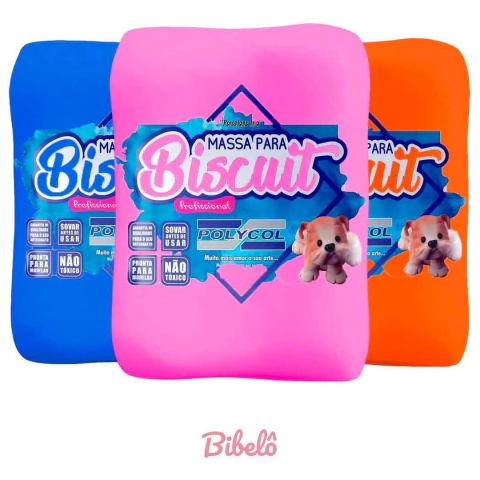 1kg Massa de Biscuit - Polycol - comprar online