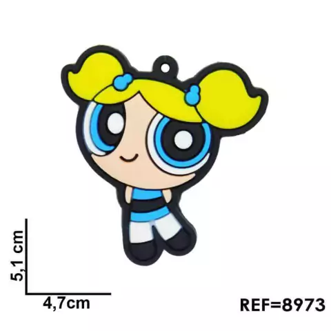 Pingente Emborrachado Lindinha - 3 uni