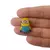 Aplique Emborrachado - 5 Unidades - Minions Pequeno (Crocs)
