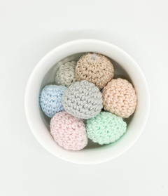 Bolita tejida al crochet