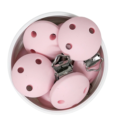 broche de silicona rosa 30mm - comprar online