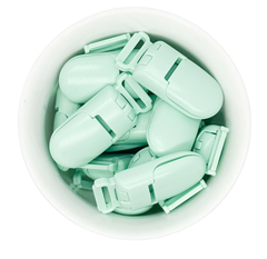 Broche plastico menta 40x18 - comprar online